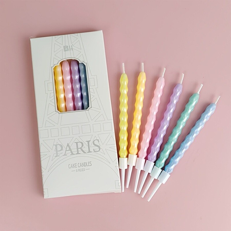 Candle Supplies Bulk - 1 Pack Pencil Shaped Birthday Candles