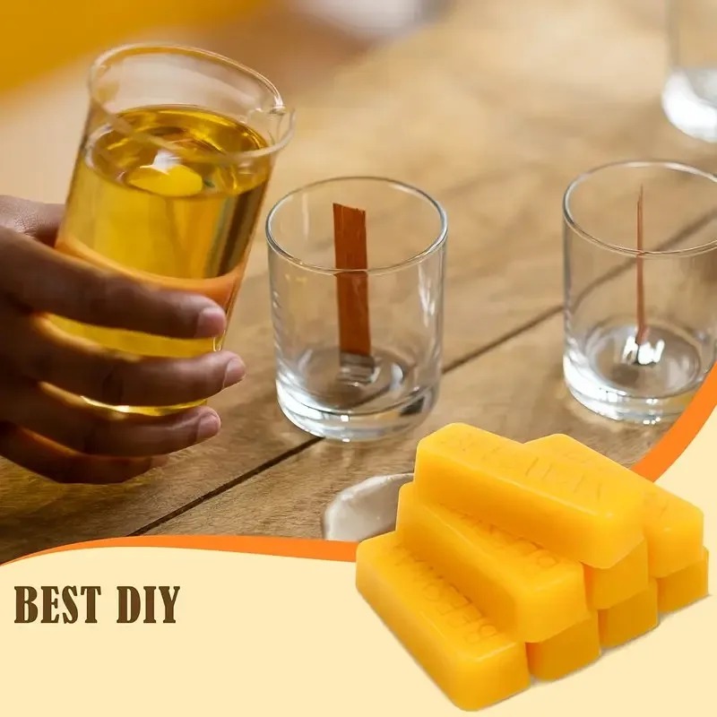 3/6pcs Pure Beeswax Blocks, Hi - Candle Supplies Bulk のレビューと価格