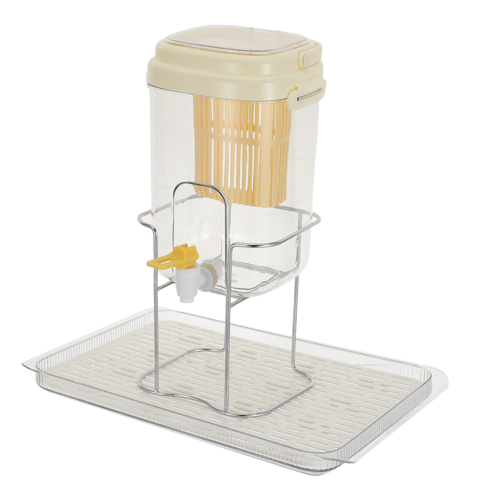 2L Fridge Beverage Dispenser w - Pour Spout Pitcher のレビューと価格