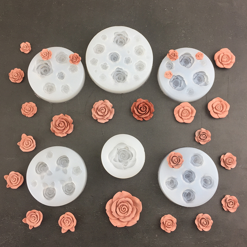 3D Rose Flower Shape Leaf Sili - Candle Making Supplies Kit のレビューと価格