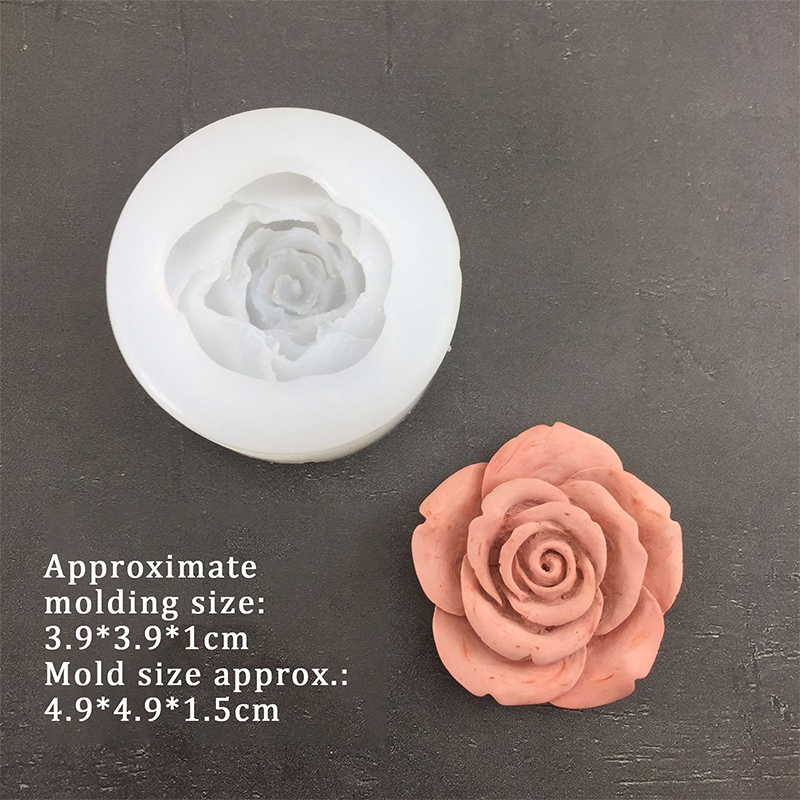 3D Rose Flower Shape Leaf Sili - Candle Making Supplies Kit のレビューと価格