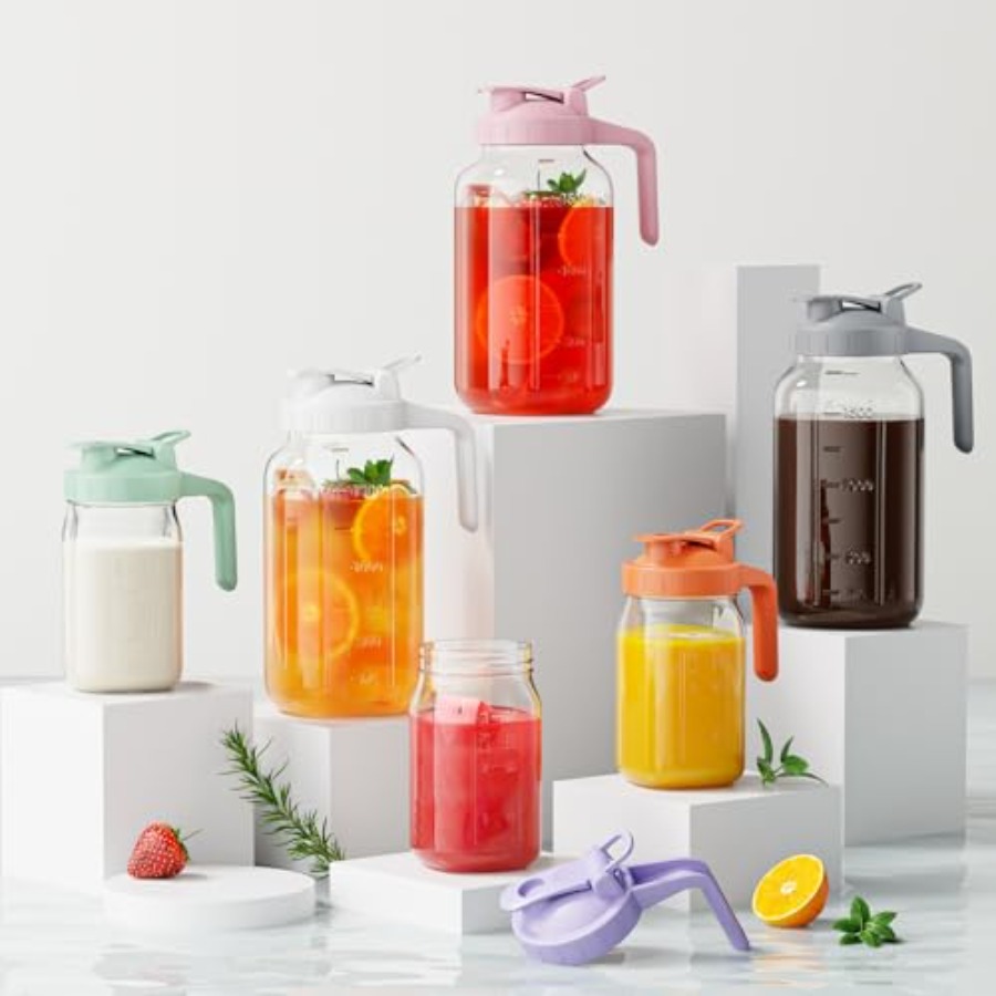 Breast Milk Pitcher - 32 oz Gl - Pour Spout Pitcher のレビューと価格