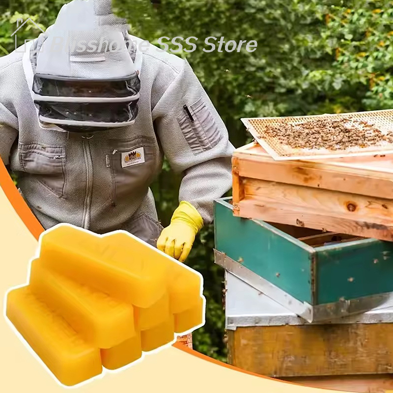 【S】4/8Pcs Pure Beeswax Blocks, - Candle Supplies Bulk のレビューと価格