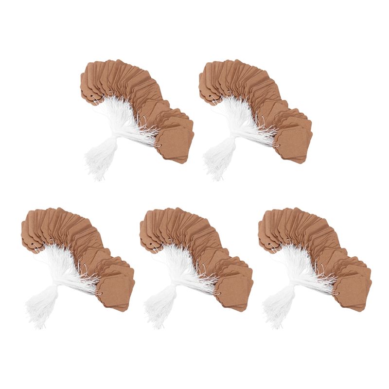 A29F-Price Tags With String At - Kraft Hang Tag のレビューと価格