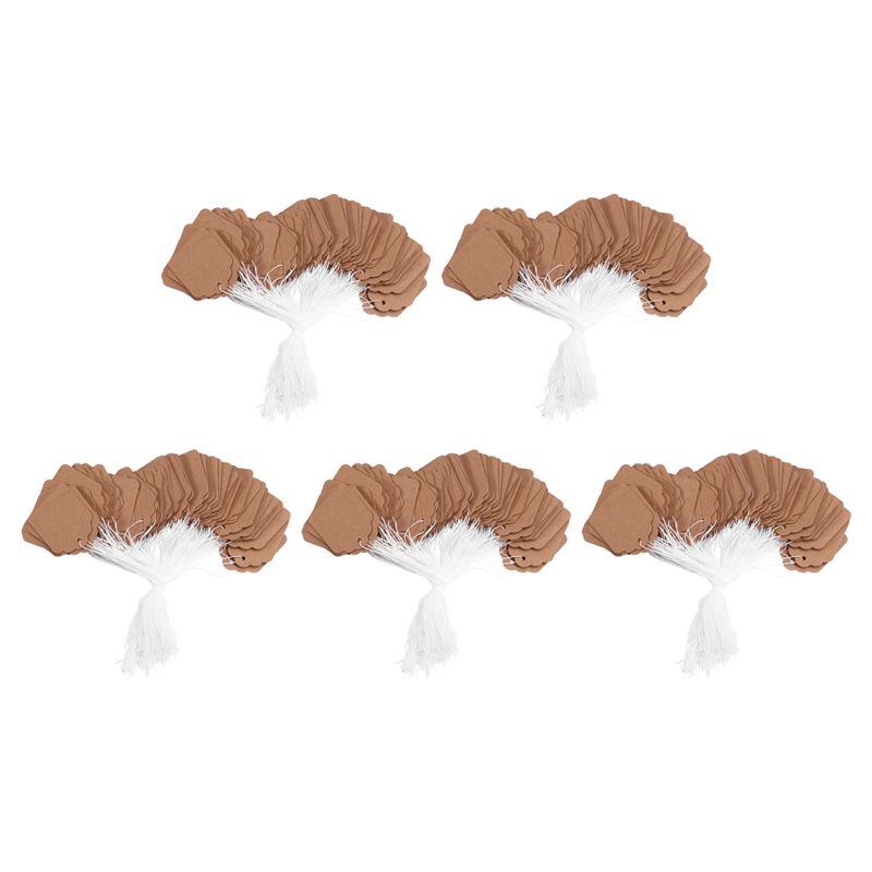 A29F-Price Tags With String At - Kraft Hang Tag のレビューと価格