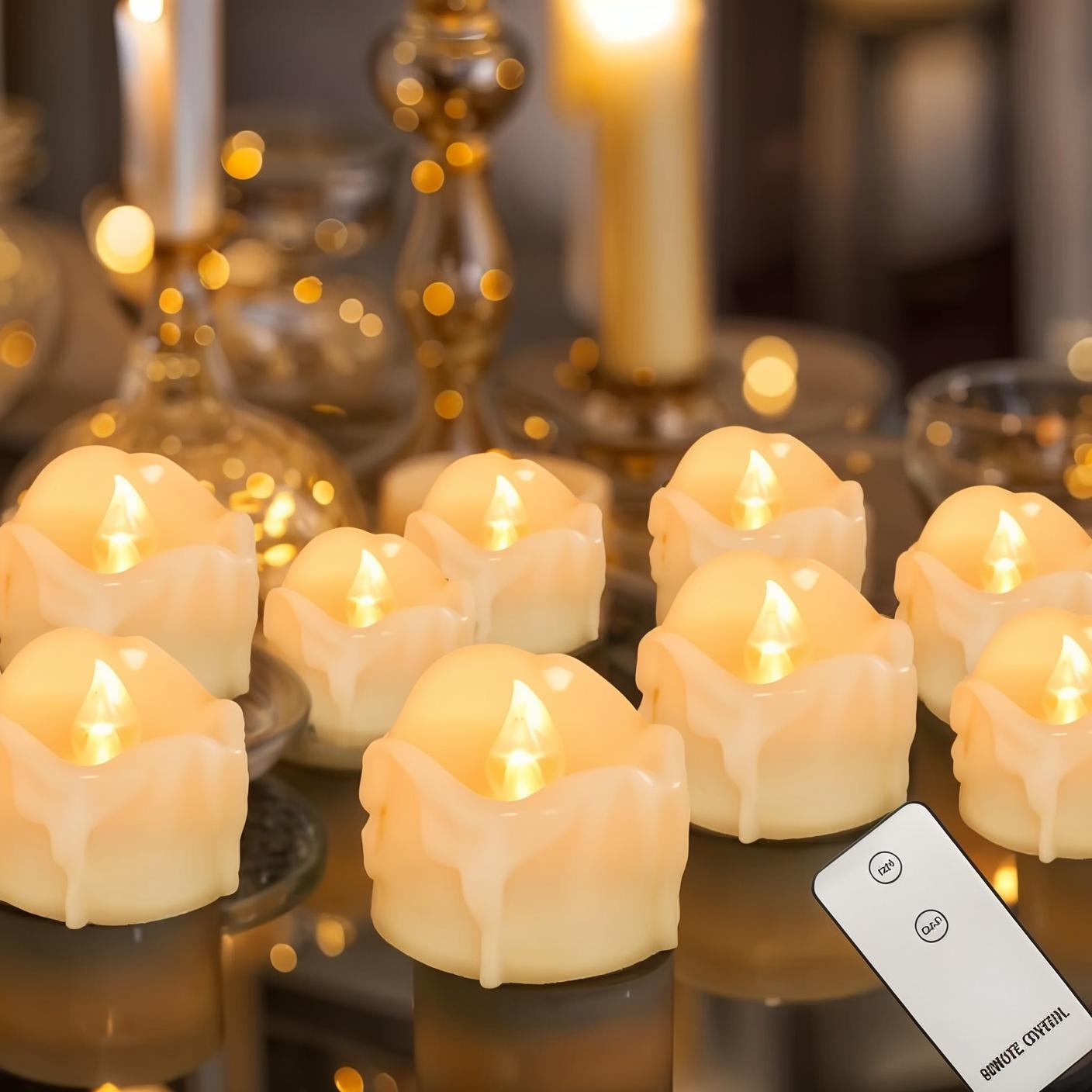 Remote Timer Tea Lights Candle - Candle Zero のレビューと価格