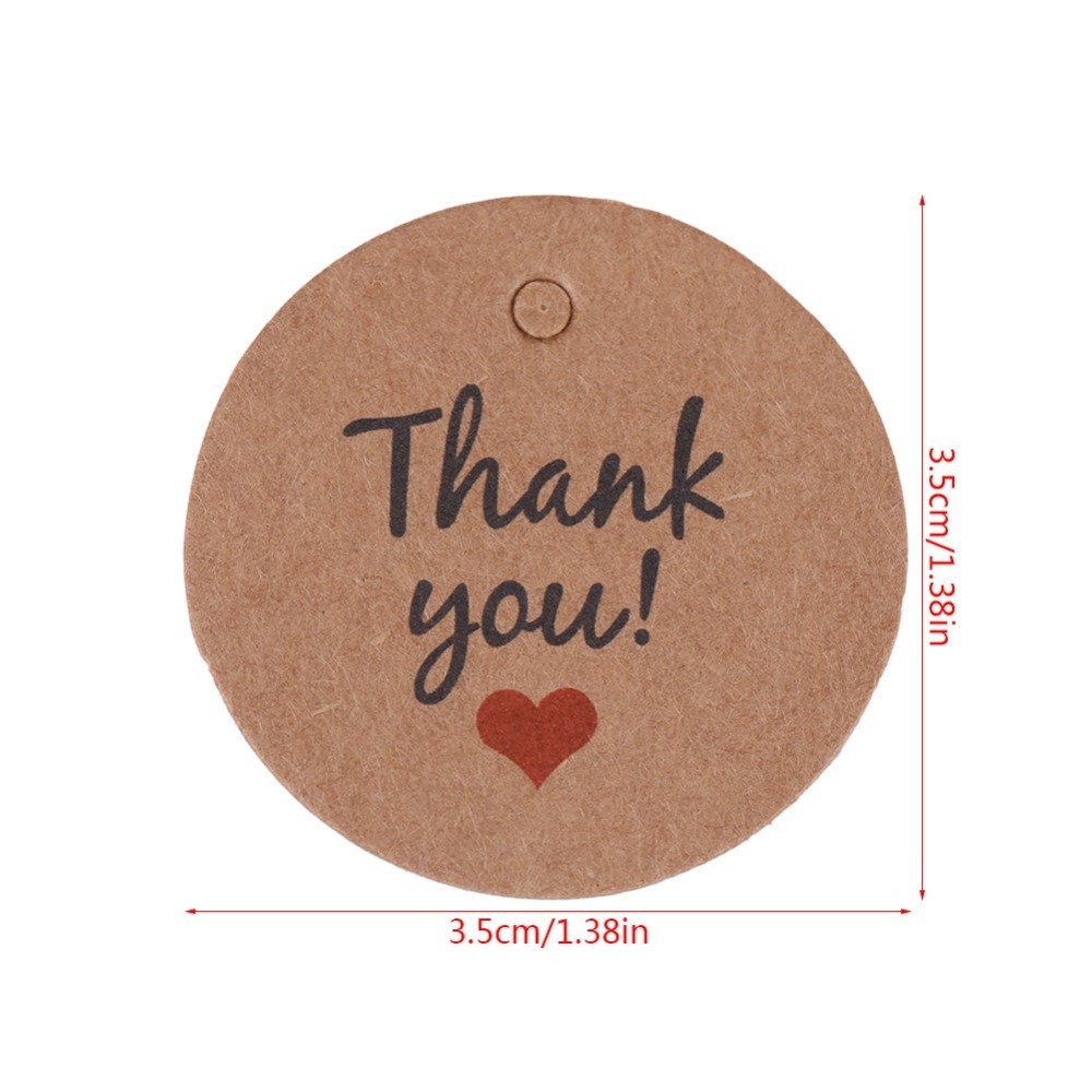 100pcs Price Tag Brown Handmad - Kraft Hang Tag のレビューと価格