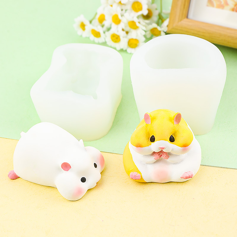 DIY Cute Hamster Mold Chocolat - Candle Making Supplies Kit のレビューと価格