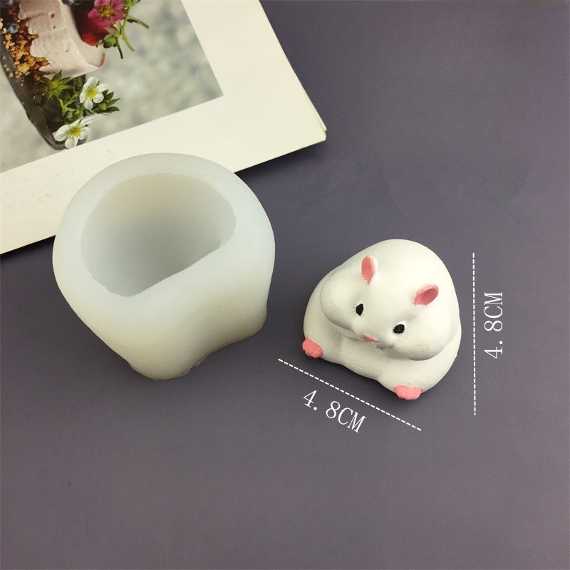 DIY Cute Hamster Mold Chocolat - Candle Making Supplies Kit のレビューと価格