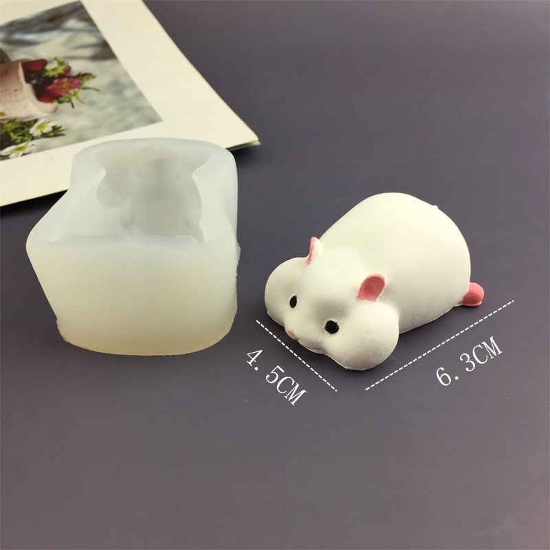 DIY Cute Hamster Mold Chocolat - Candle Making Supplies Kit のレビューと価格