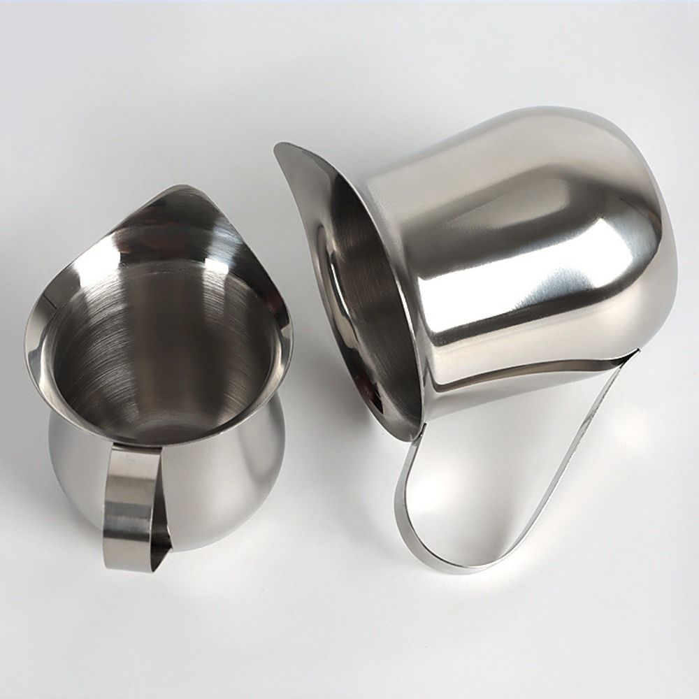New Stainless Steel Coffee Mil - Pour Spout Pitcher のレビューと価格