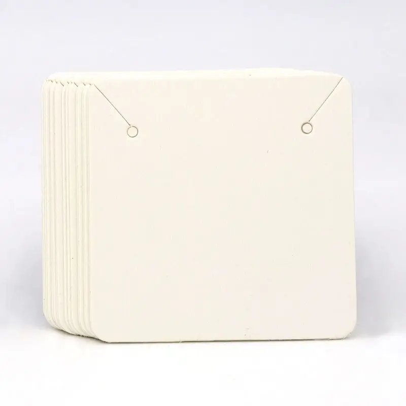 50PCS 5x5cm Blank Kraft Paper  - Kraft Hang Tag のレビューと価格