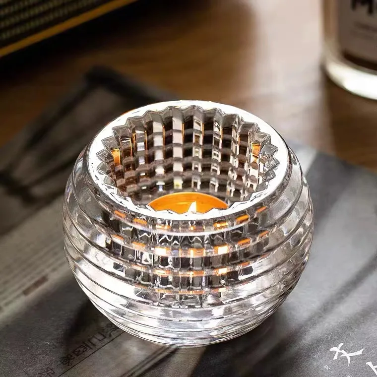 Crystal Tealight Candle Holder - Candle Zero のレビューと価格