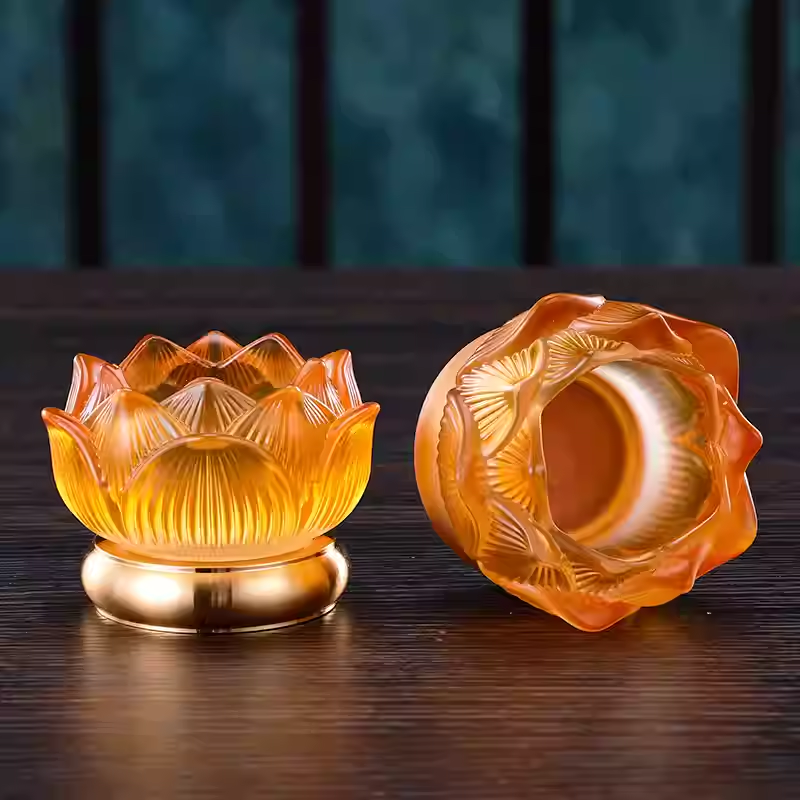 Hot Sale Colorful Lotus Candle - Candle Supplies For Sale のレビューと価格