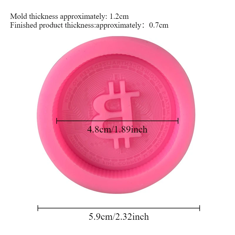 1/3pcs Currency Logo Soap Sili - Candle Making Supplies Kit のレビューと価格