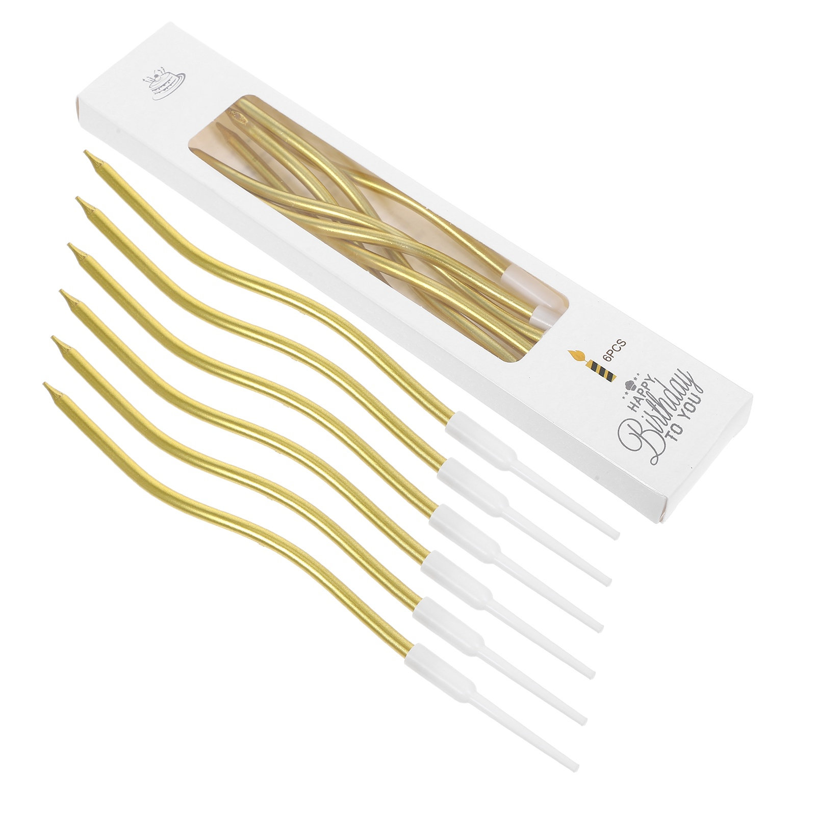 72Pcs Twisted Spiral Candles B - Candle Supplies Bulk のレビューと価格