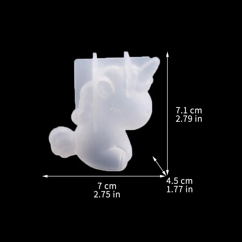 3D Geometric Silicone Unicorn  - Candle Making Supplies Kit のレビューと価格