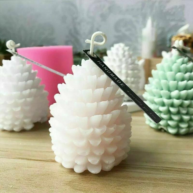 Classic Design Pine Cones Mold - Candle Supplies For Sale のレビューと価格