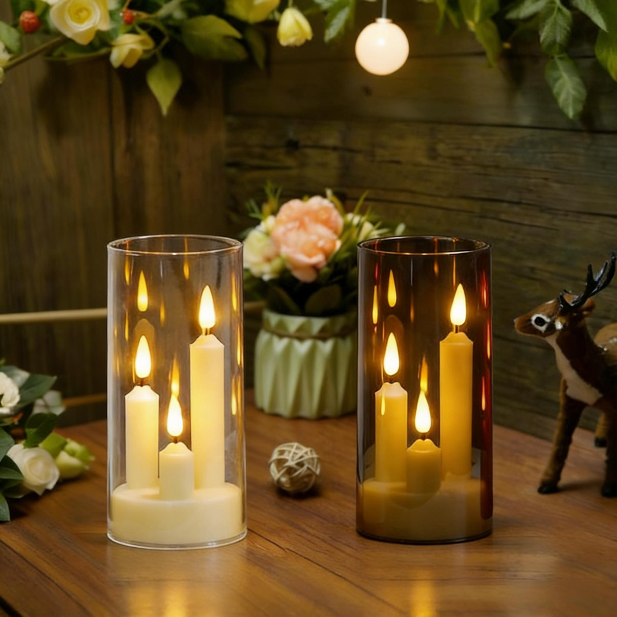 3 in1 Flameless LED Taper Cand - Candle Zero のレビューと価格