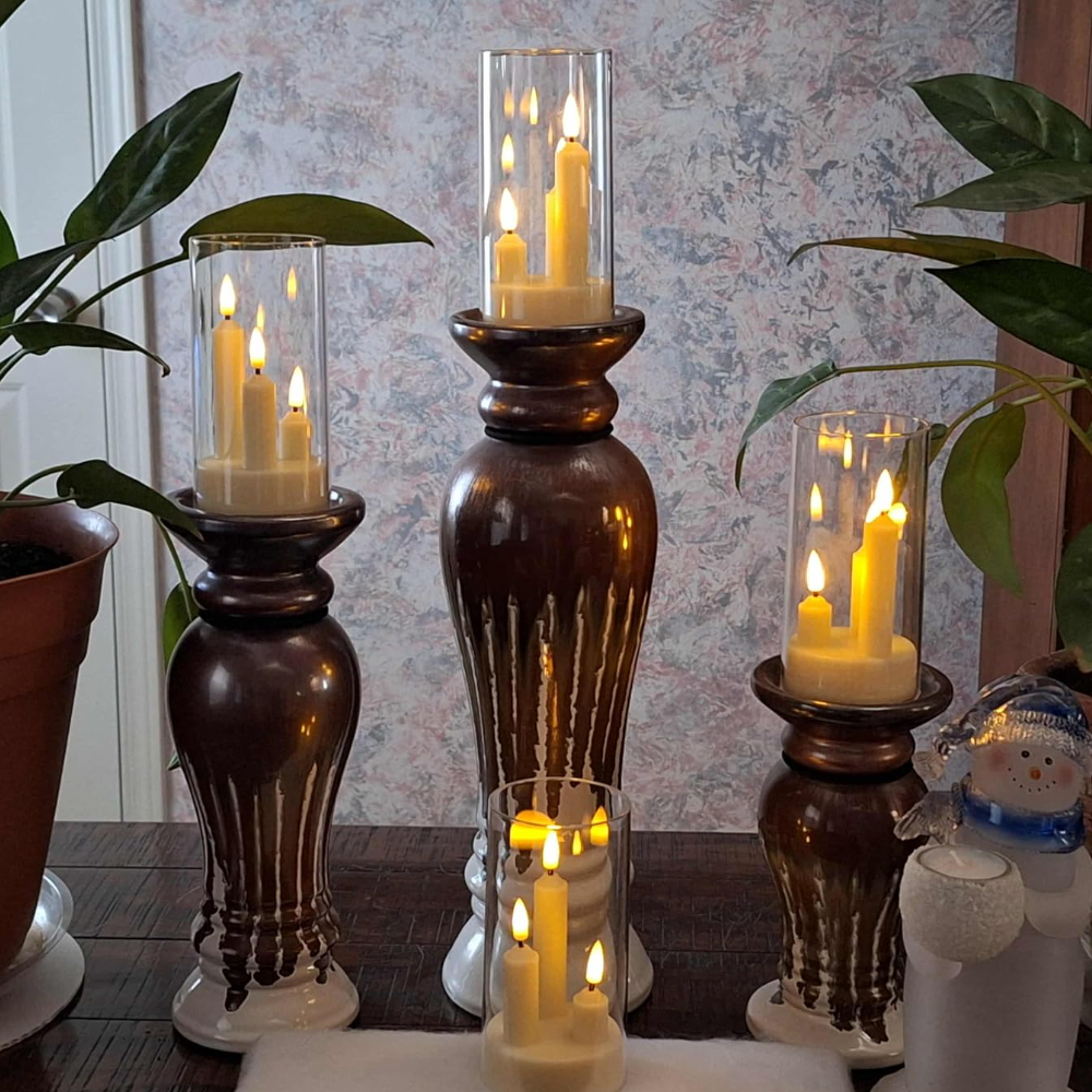 3 in1 Flameless LED Taper Cand - Candle Zero のレビューと価格