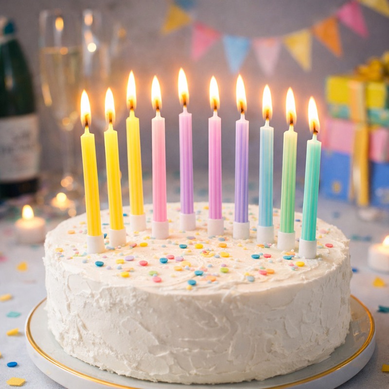 1 Pack Pencil Shaped Birthday  - Candle Supplies Bulk のレビューと価格