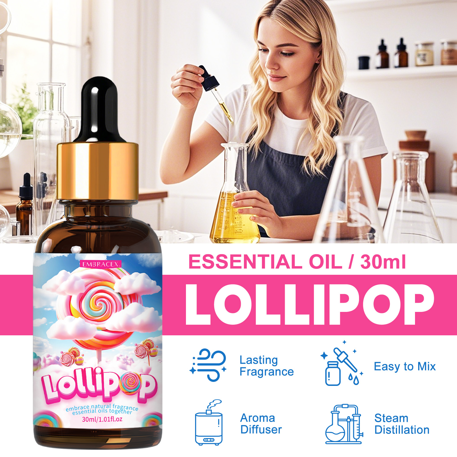 30ml  Lollipop Essential Oils  - Candle Supplies Essential Oils のレビューと価格