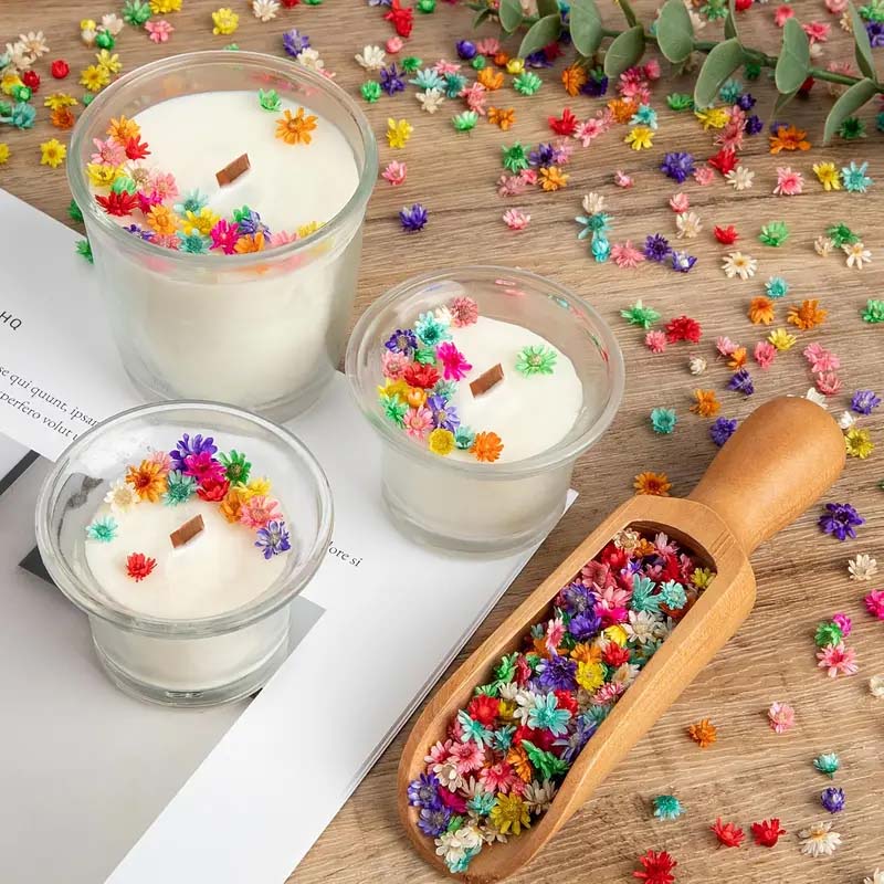 Mixed Colorful Flower for Wax  - Candle Supplies Bulk のレビューと価格