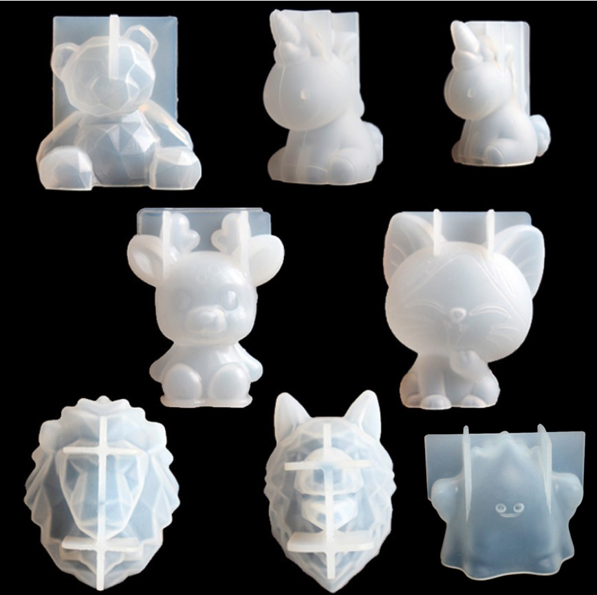 Transparent Unicorn Silicone E - Candle Making Supplies Kit のレビューと価格