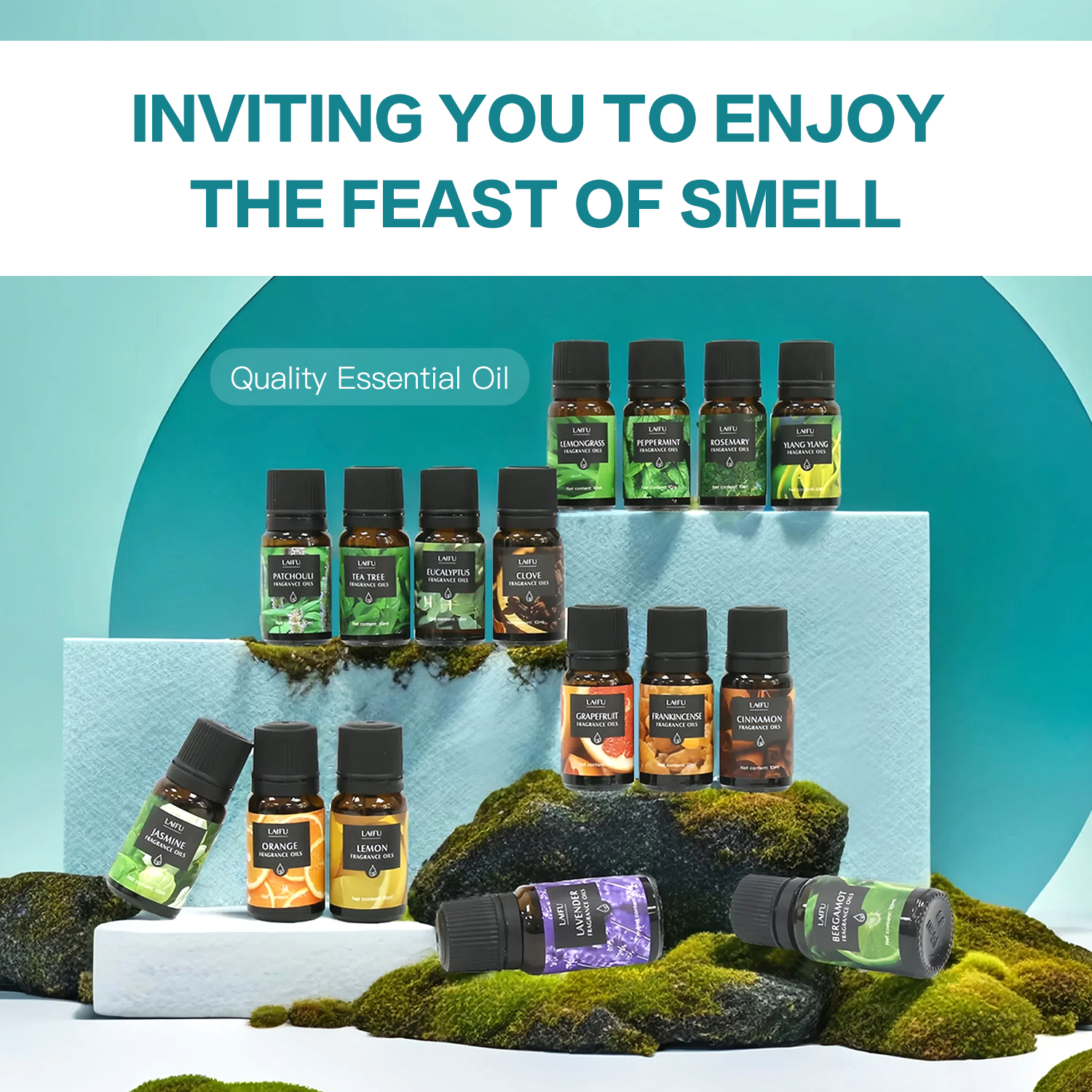 16x10ml Essential Oils Set for - Candle Making Supplies Kit のレビューと価格