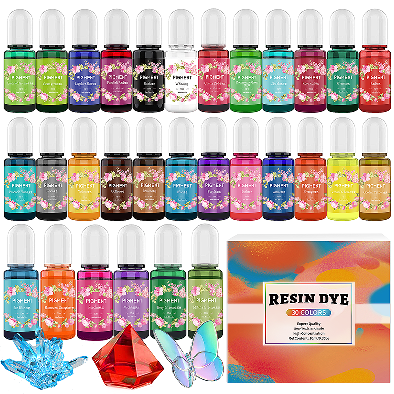 DIY Epoxy Resin Pigment Kit Ca - Candle Making Supplies Kit のレビューと価格