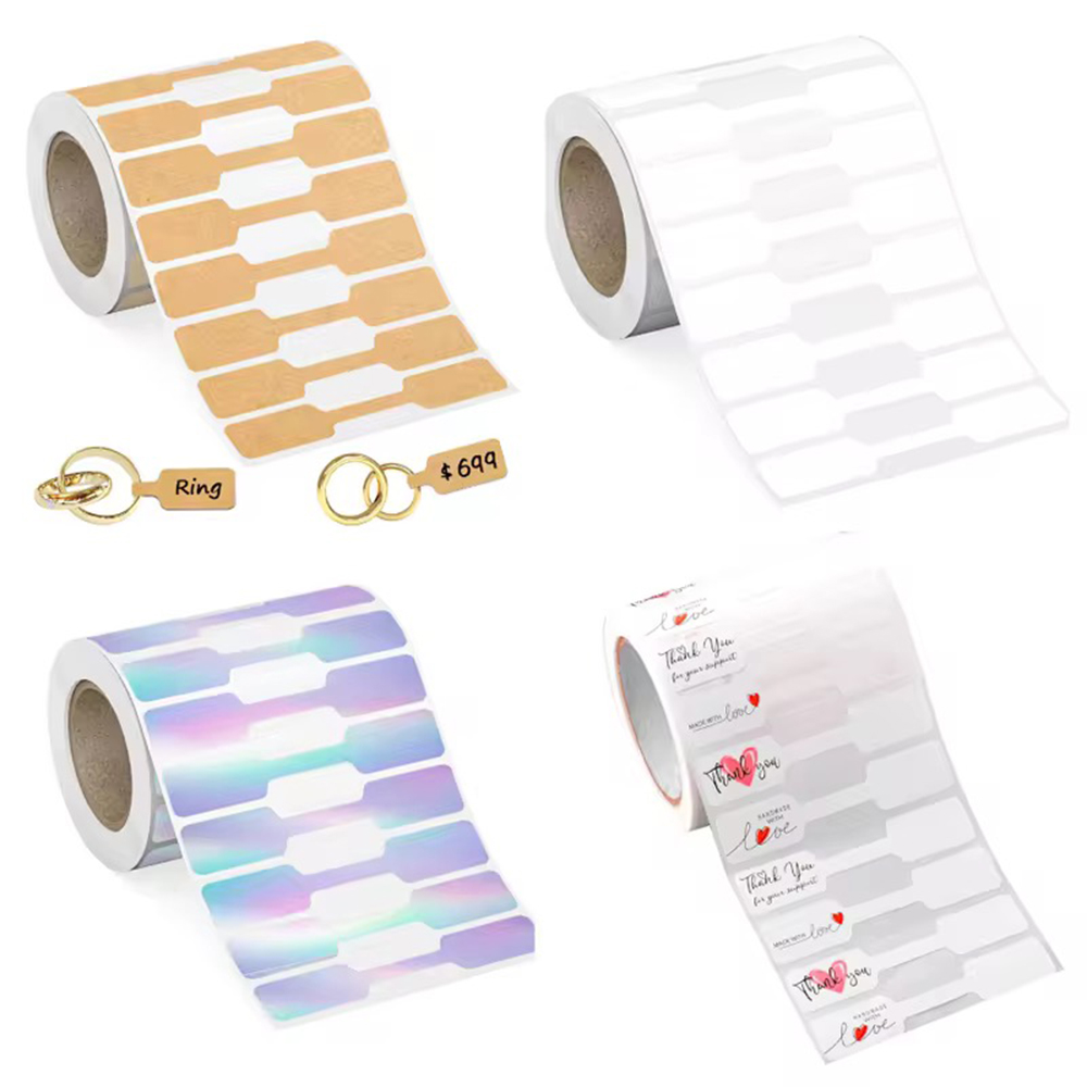 500pcs/roll Blank Paper Price  - Kraft Hang Tag のレビューと価格