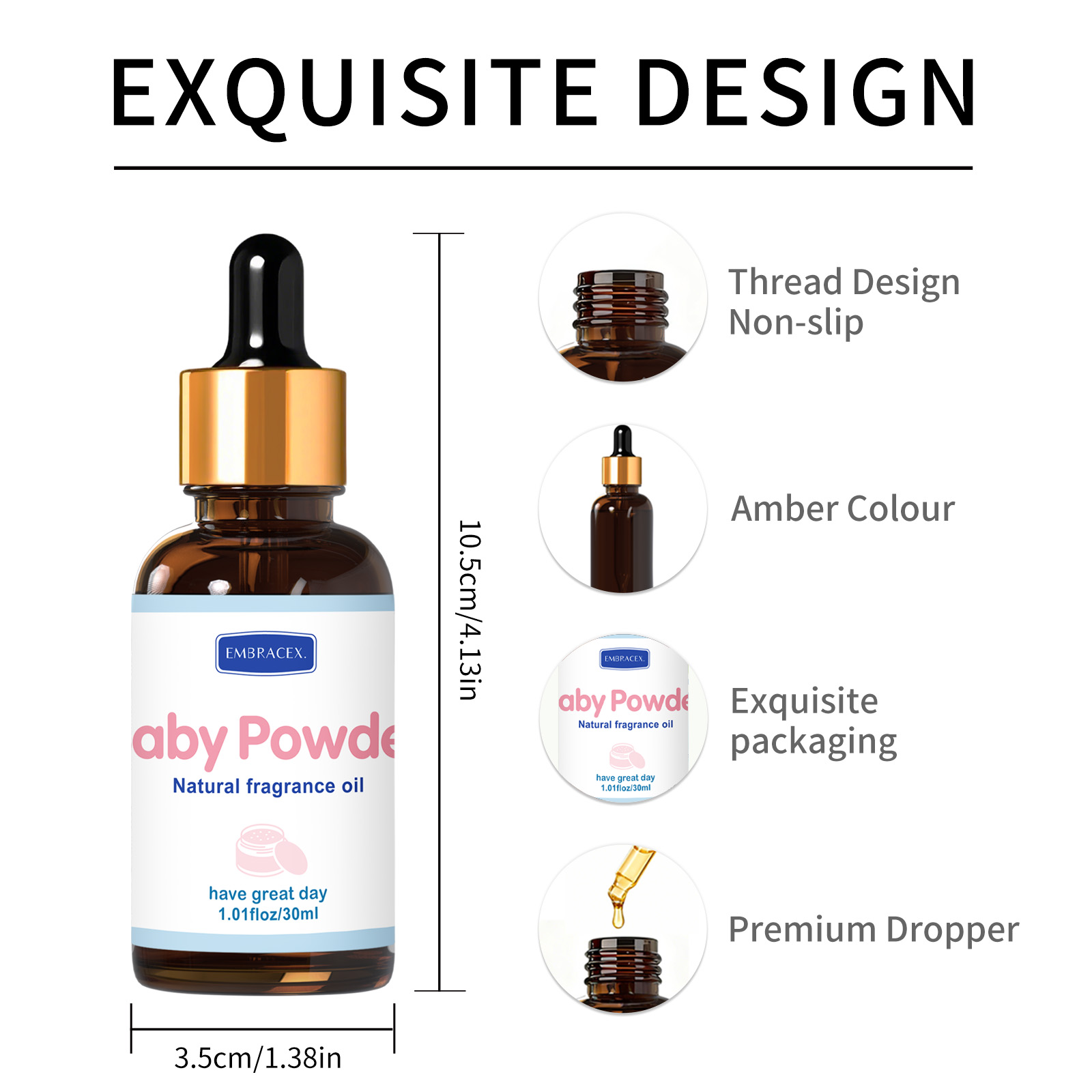 30ml Baby Powder Essential Oil - Candle Supplies Essential Oils のレビューと価格
