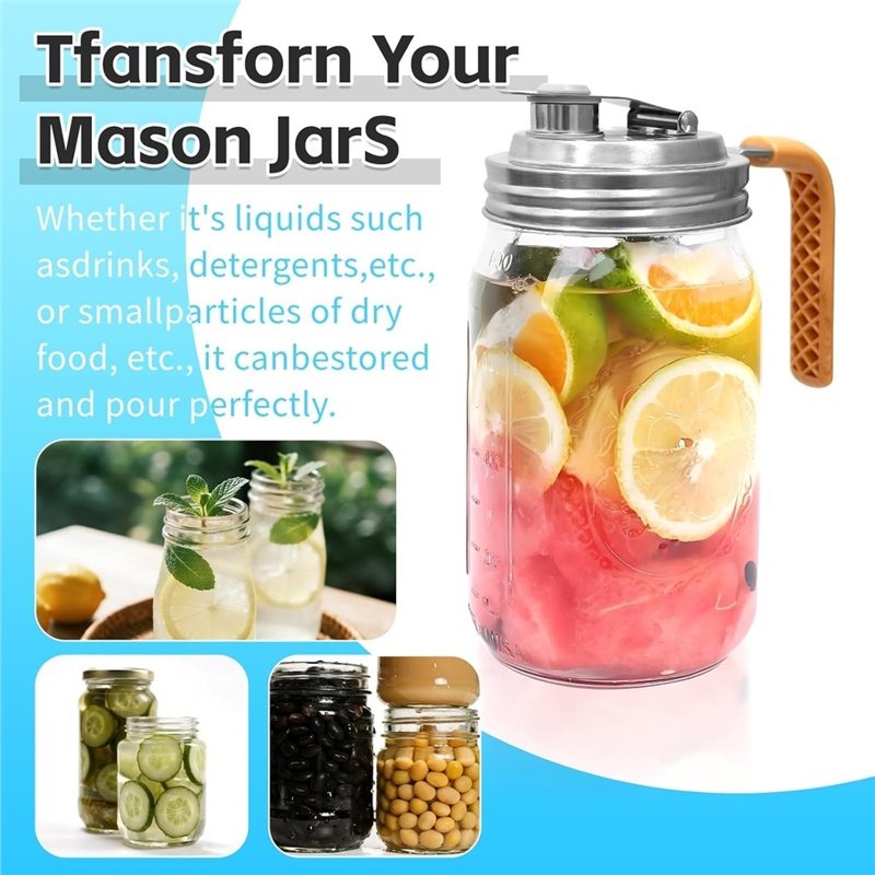 ABXF-3 Pack Masonjar Pour Spou - Pour Spout Pitcher のレビューと価格