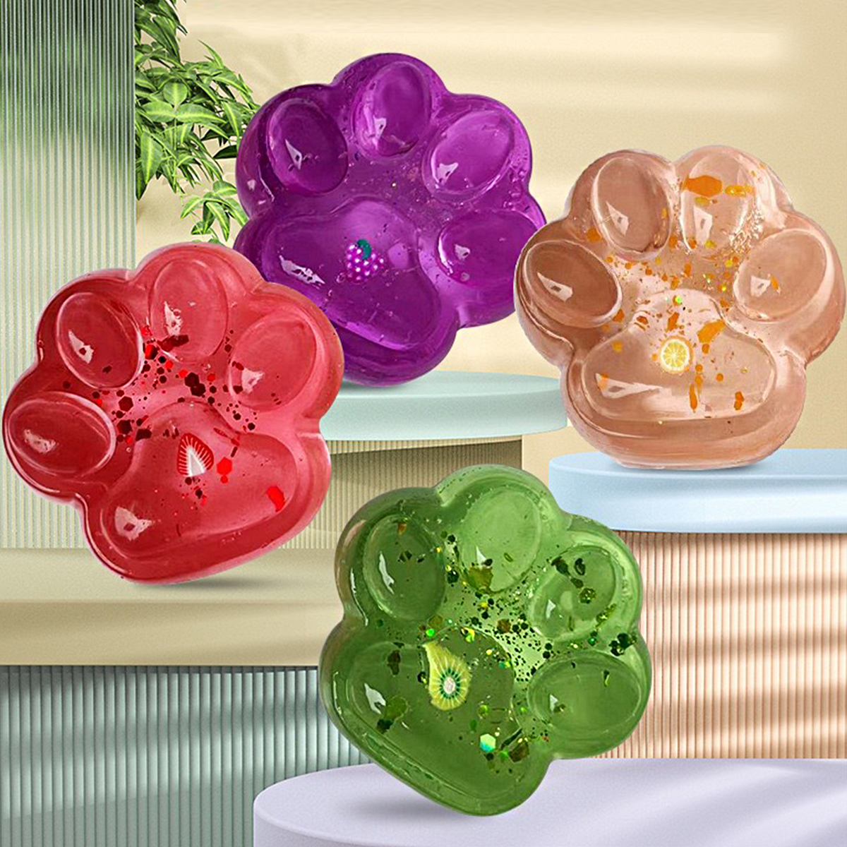 100G 7Colors Jelly Wax DIY Han - Candle Supplies Bulk のレビューと価格