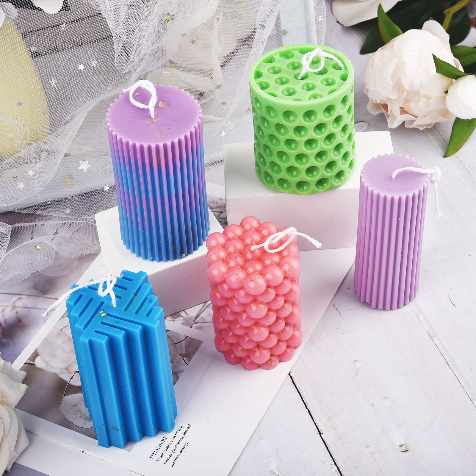 2g Dye Colors Of Wax Candle Wa - Candle Making Supplies Kit のレビューと価格