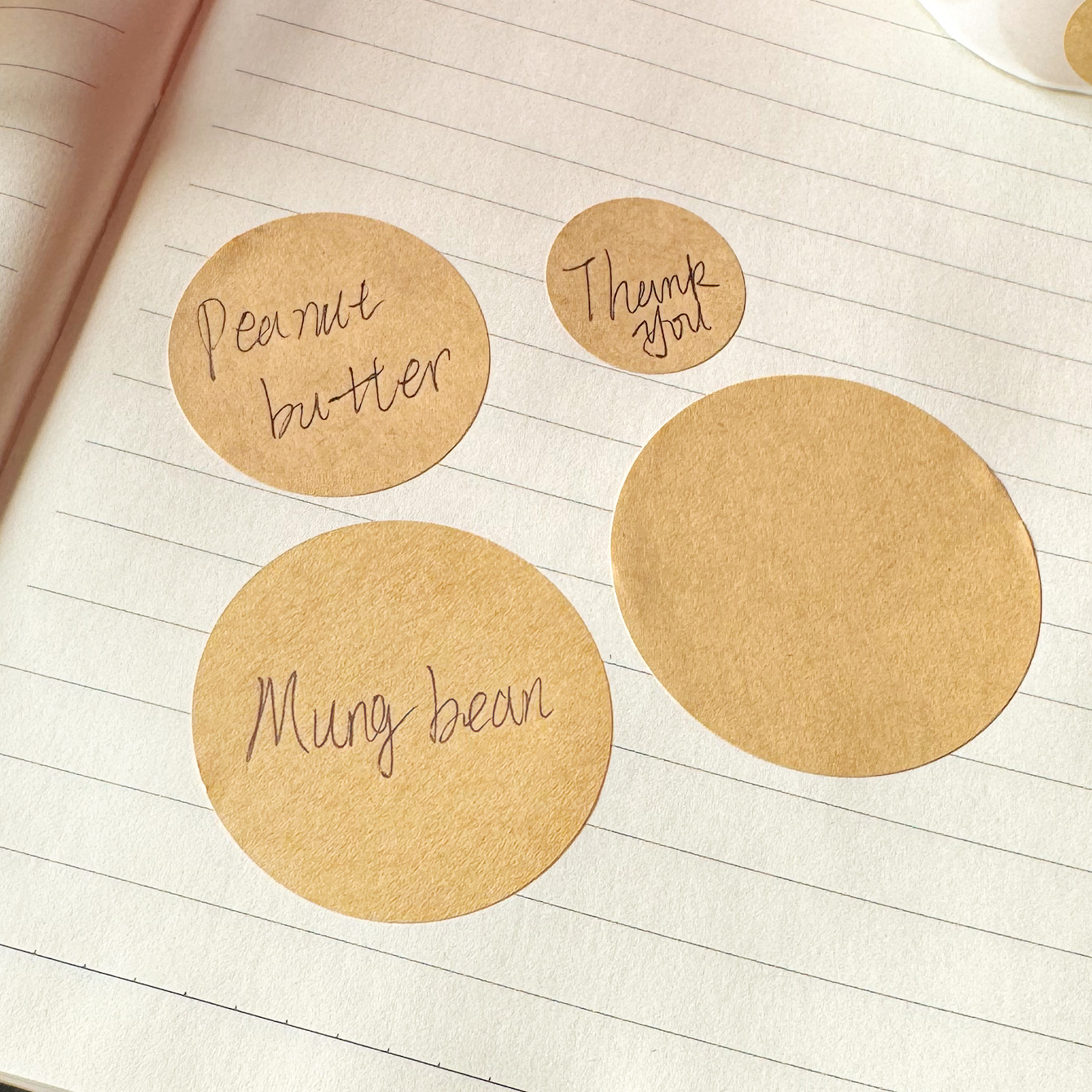 2.5/3.8/4.5/5cm 500PCs/Roll Kr - Kraft Hang Tag のレビューと価格