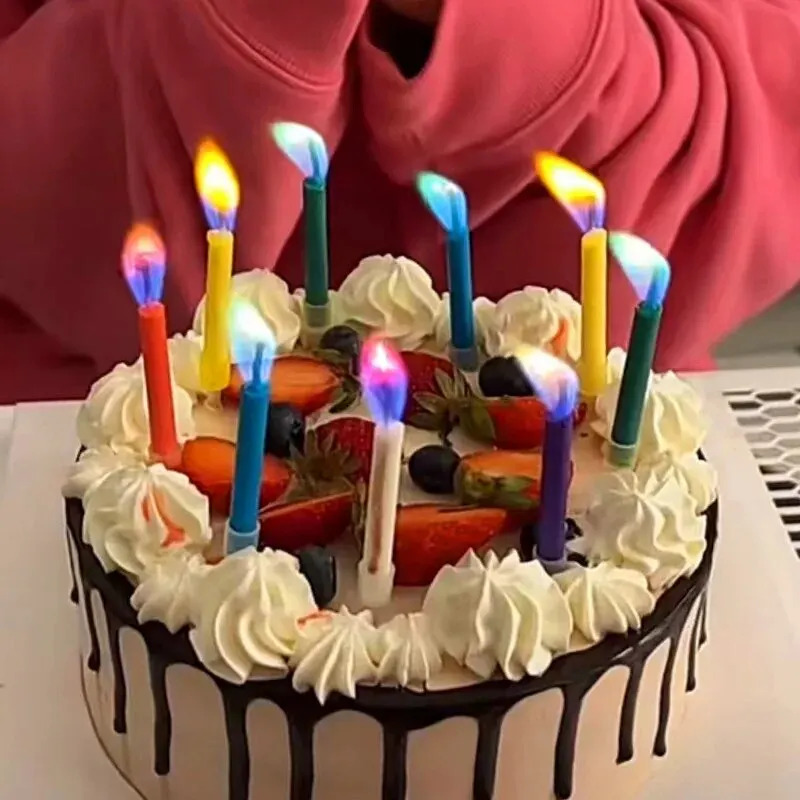 Multicoloured Colourful Flame  - Candle Supplies Bulk のレビューと価格