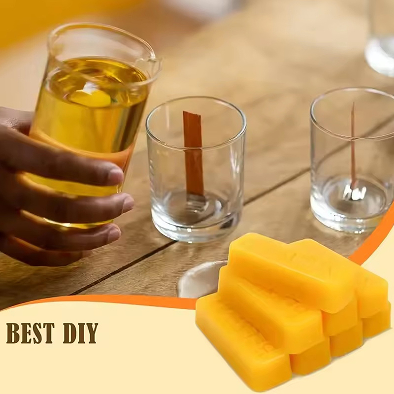 4/8pcs Pure Beeswax Blocks, Hi - Candle Supplies Bulk のレビューと価格