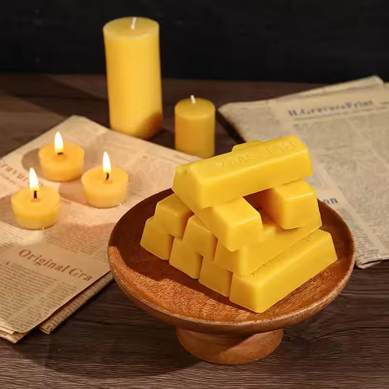 4/8pcs Pure Beeswax Blocks, Hi - Candle Supplies Bulk のレビューと価格