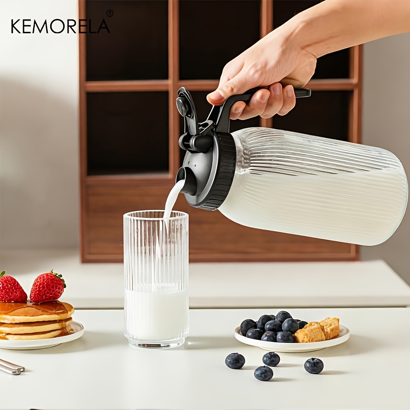 2PCS Glass Mason Jar Pitcher L - Pour Spout Pitcher のレビューと価格