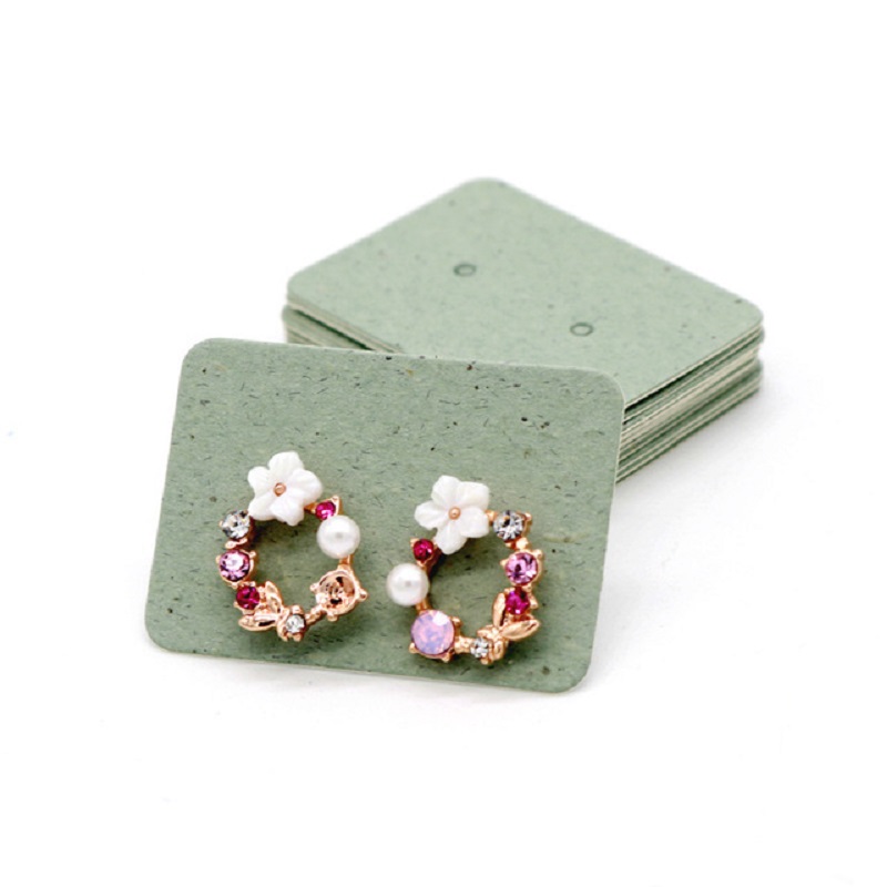 3.5*2.5cm 100Pcs/lot Kraft Pap - Kraft Hang Tag のレビューと価格