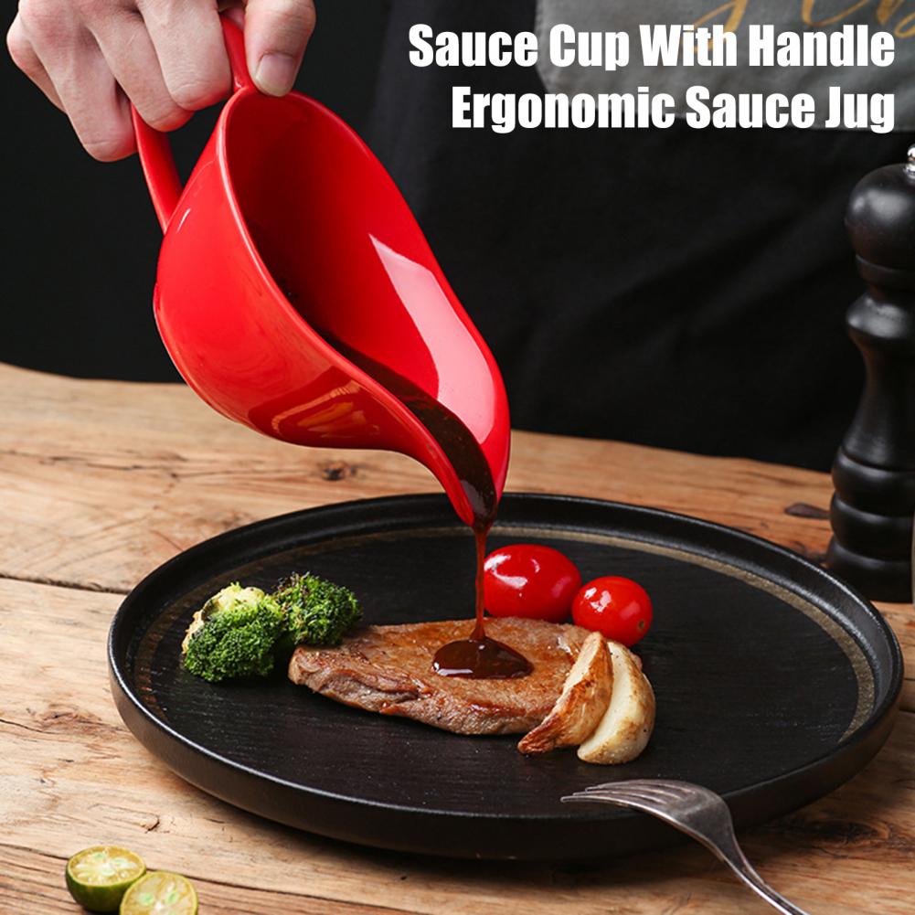 Sauce Dispenser Ceramic Sauce  - Pour Spout Pitcher のレビューと価格