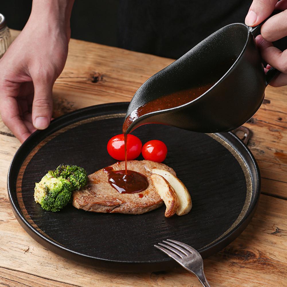 Sauce Dispenser Ceramic Sauce  - Pour Spout Pitcher のレビューと価格