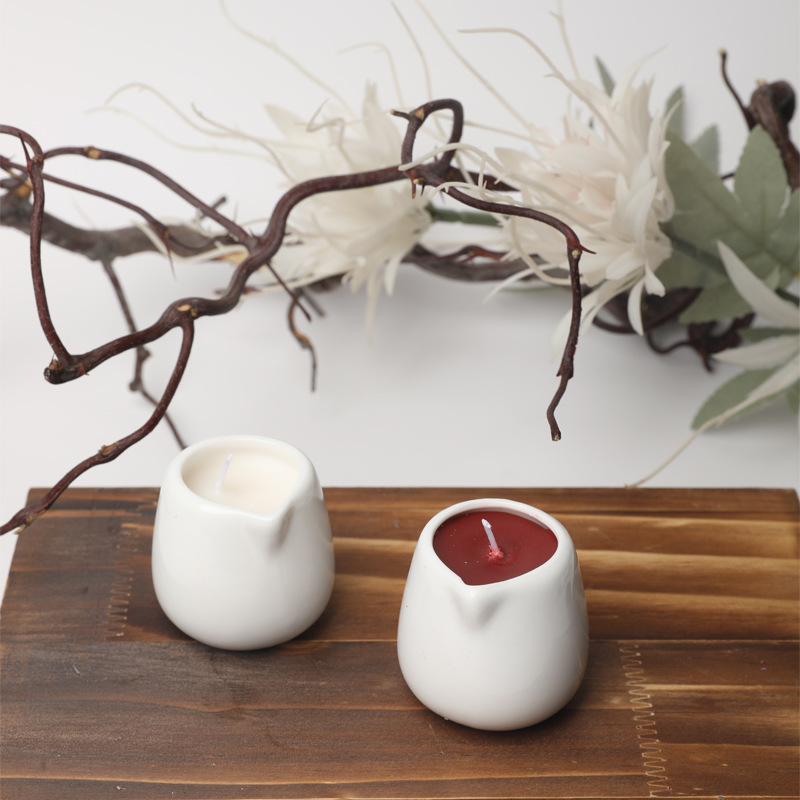 Travel Bag Ceramic Cup Candle  - Candle Supplies Essential Oils のレビューと価格