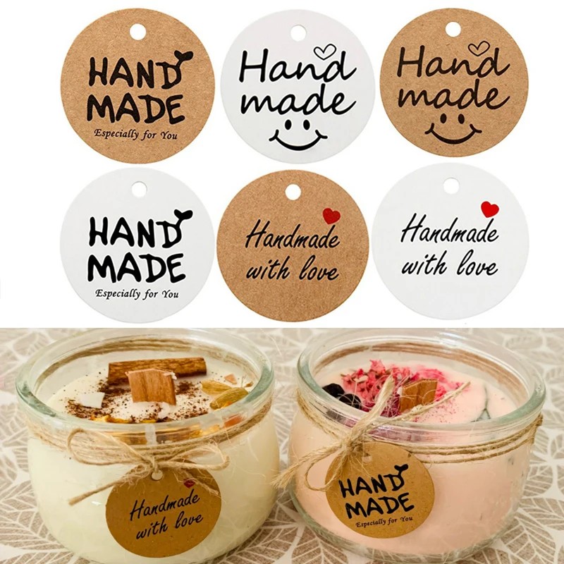202pcs Kraft Paper Gift Tags H - Kraft Hang Tag のレビューと価格