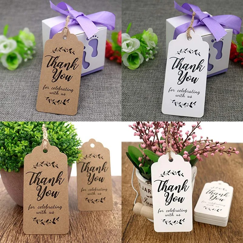 202pcs Kraft Paper Gift Tags H - Kraft Hang Tag のレビューと価格