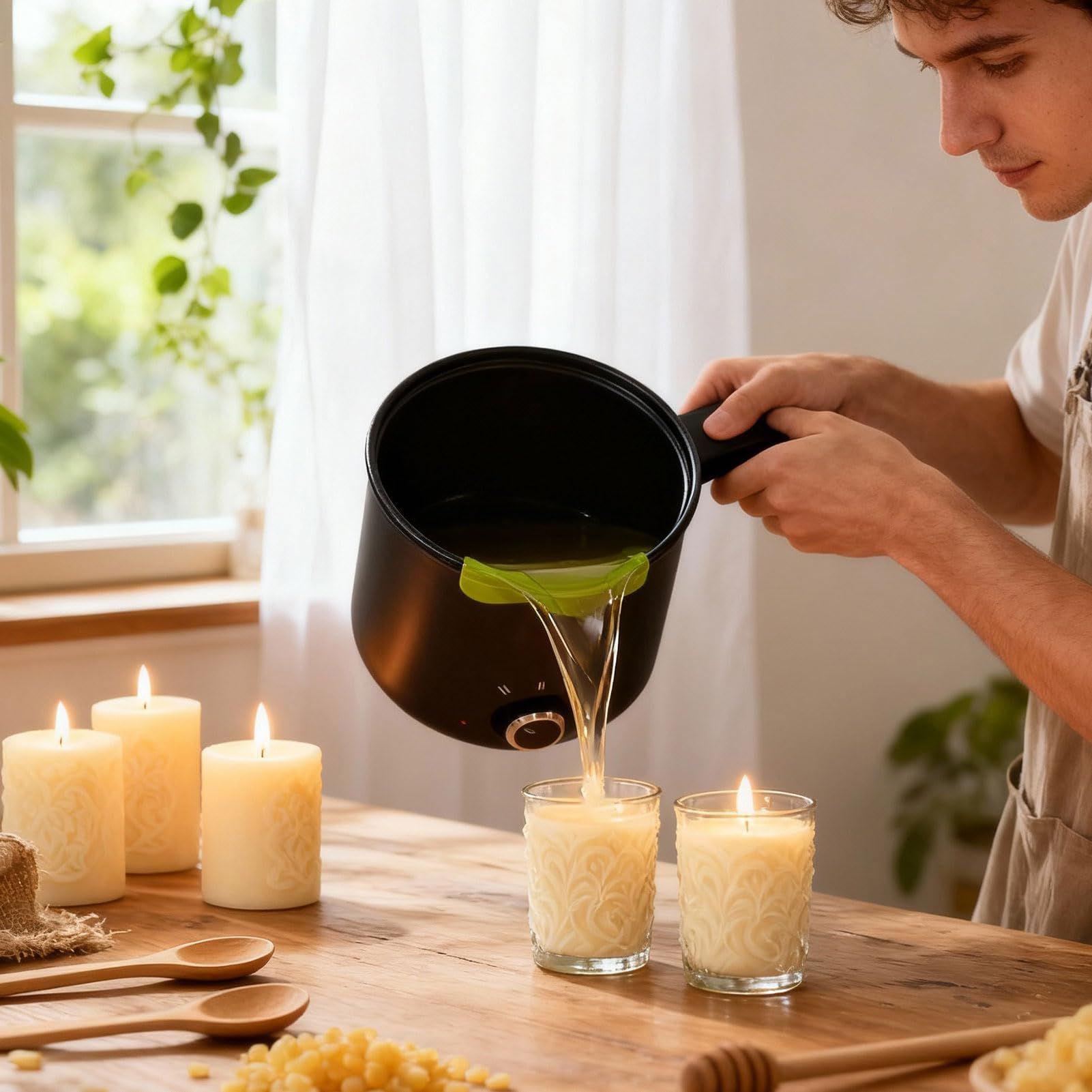 Candle Wax Melting Pot 1.5L La - Candle Making Supplies Kit のレビューと価格