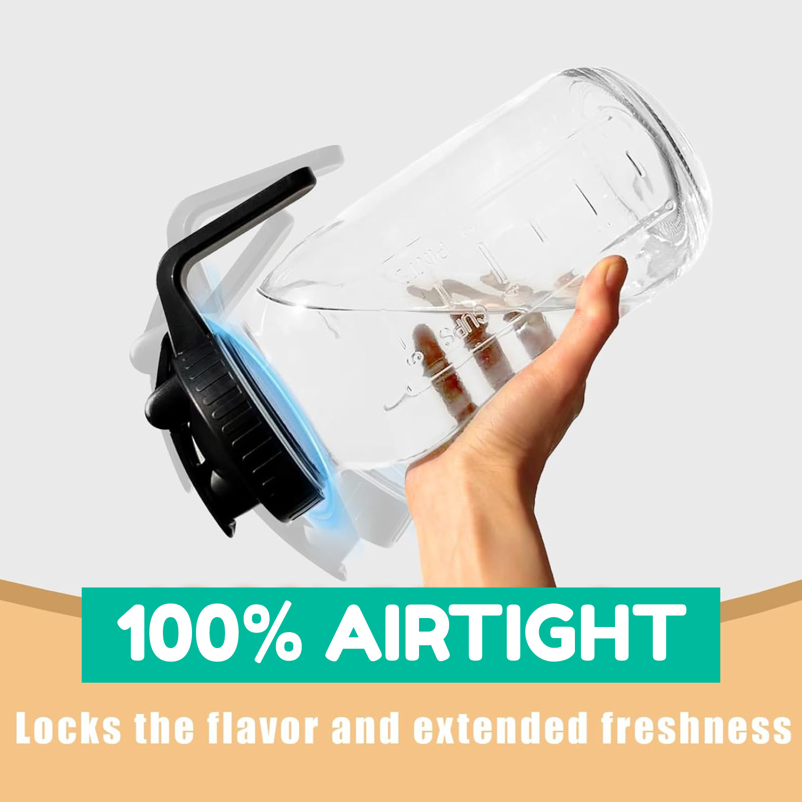 Mason Jar Pitcher Lid With Pou - Pour Spout Pitcher のレビューと価格