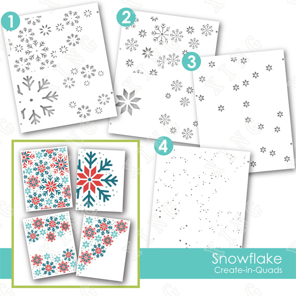 Snowflake Layering Stencil New - Candle Supplies For Sale のレビューと価格