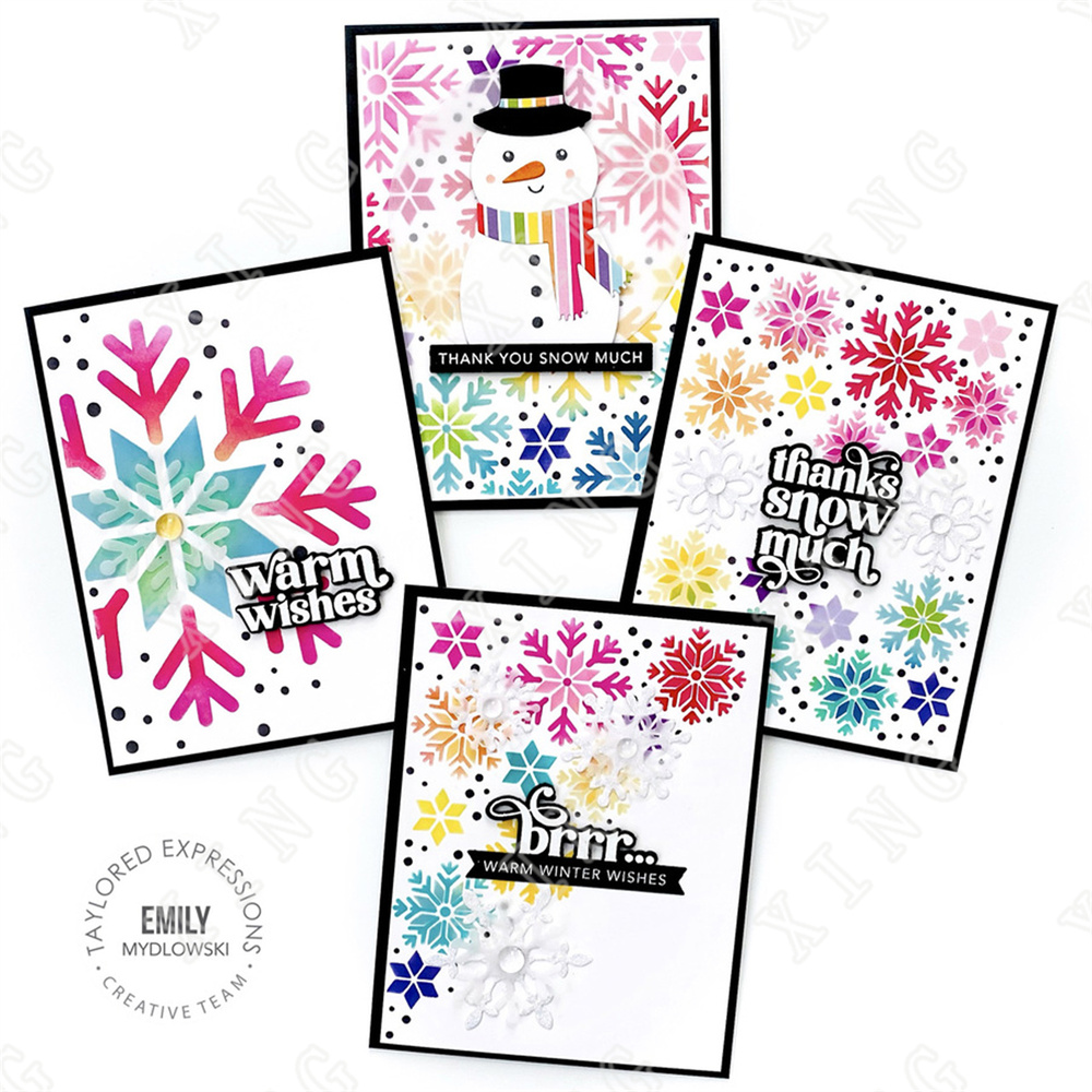 Snowflake Layering Stencil New - Candle Supplies For Sale のレビューと価格